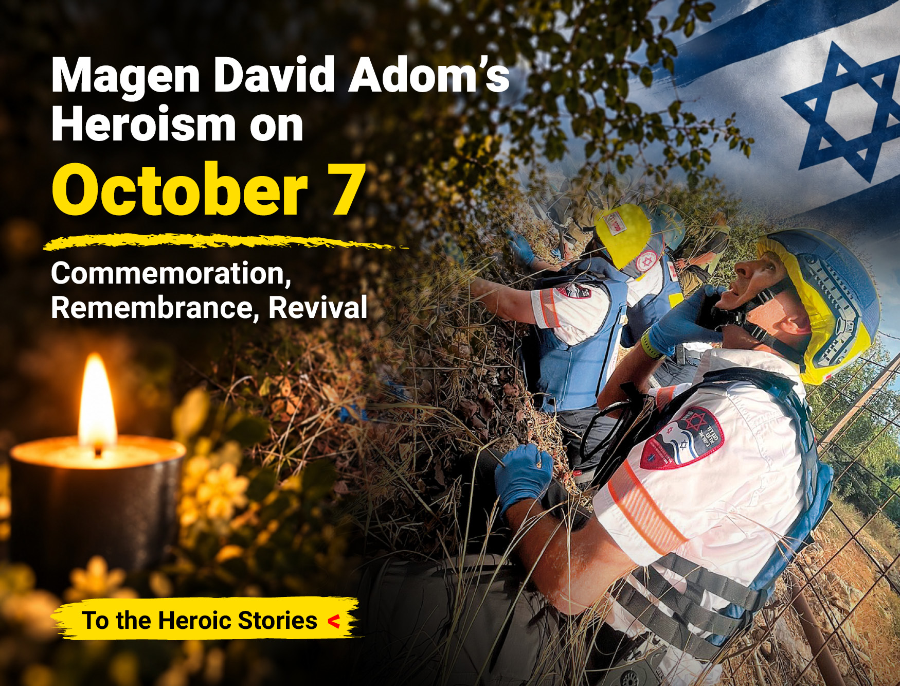Magen David Adom's Heroism on October 7