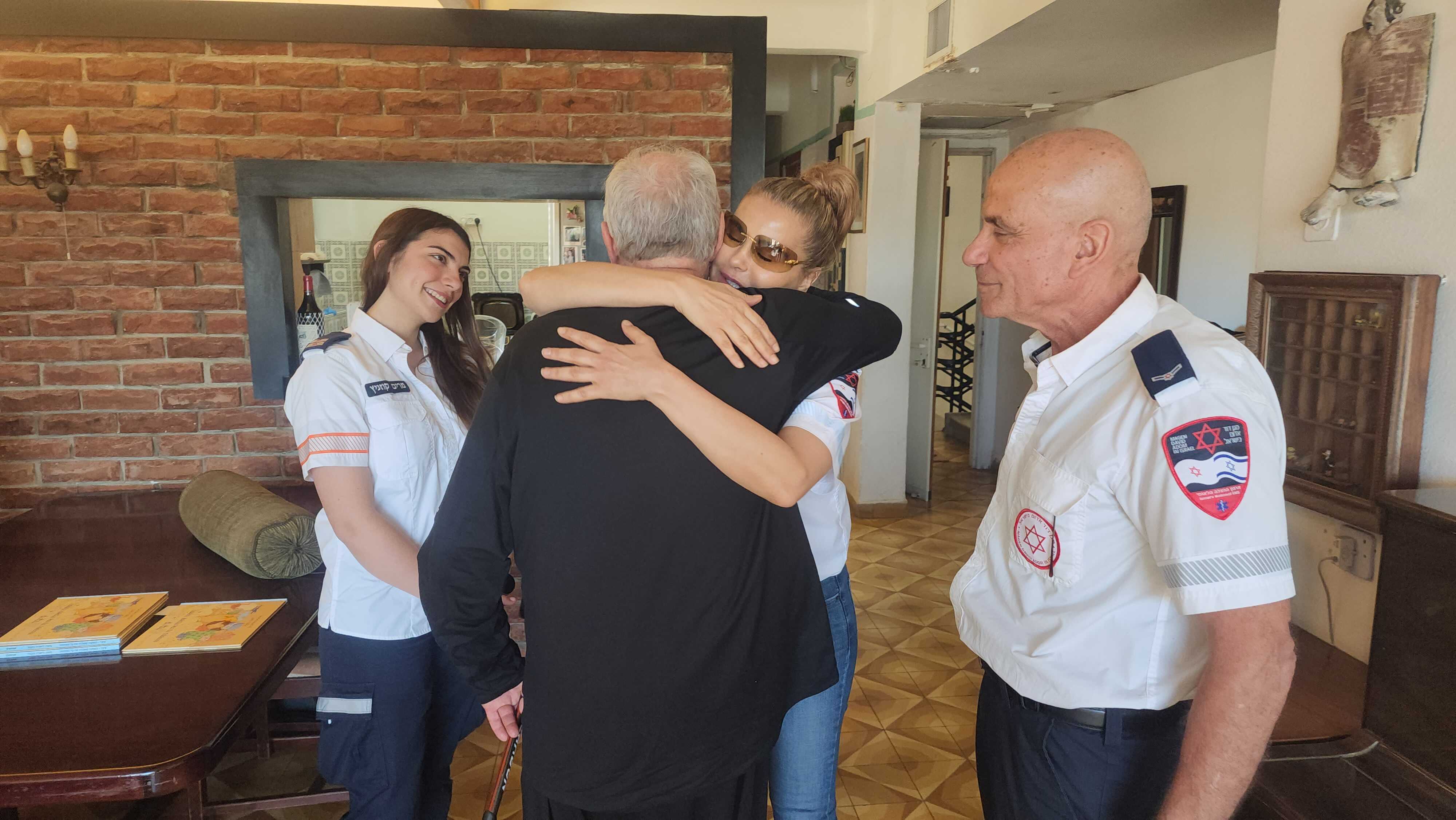 התמוטט במהלך אימון בחדר הכושר וניצל בזכות מכשיר מפעם דפיברילטור צילום דוברות מדא מרץ 2023 1 optimized