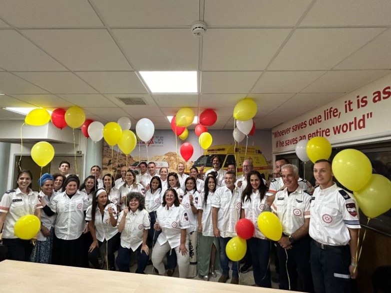 36 מגישי עזרה ראשונה ממשמר השרון סיימו קורס והתחילו להתנדב במד"א