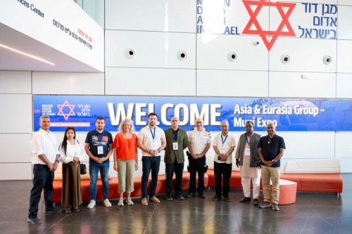 30 ראשי ערים מרחבי העולם ביקרו בקריית מגן דוד אדום ברמלה ובתחנת מד"א בירושלים