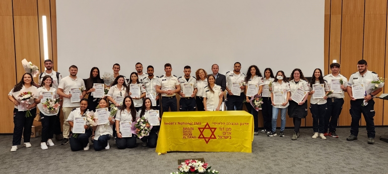 הכירו את 29 מצטיינים ומצטיינות ממתנדבי השירות הלאומי במגן דוד אדום
