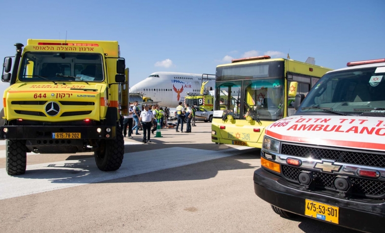 “Phoenix” Drill at Ben Gurion Airport
