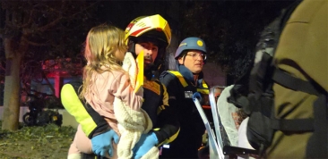 יהונתן שם טוב, כונן יחידת האופנועים של מד"א טיפל בפצועים בזירת נפילת הטיל בתל אביב ב-28.2.