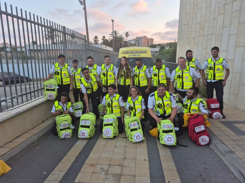 140 חובשי רפואת חירום חדשים הצטרפו למגן דוד אדום
