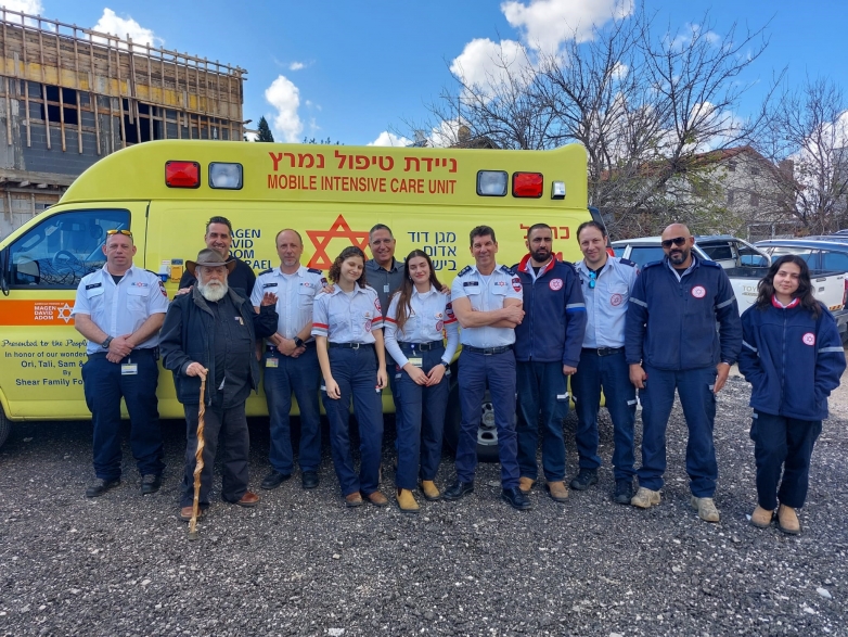 תחנת מד"א חדשה נפתחה לראשונה ברמת ישי