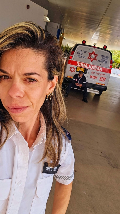 MDA Team Saves Man’s Life During Severe Allergic Reaction Amid Rocket Fire