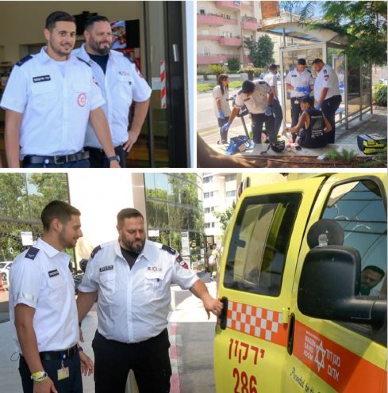 Oz, Mda Volunteer, was critically wounded in Gaza, dreamed to come back for a shift