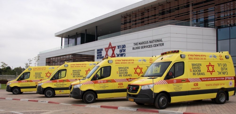 4 ניידות טיפול נמרץ ממוגנות ירי חדשות החלו לפעול באריאל, אפרת, עופרה ובקרני שומרון