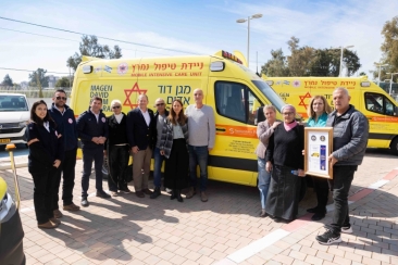 Inauguration ceremony of 3 Life-saving bulletproof  Mobile Intensive Care Units