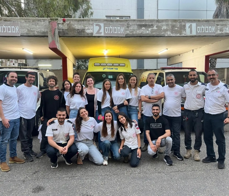 "בזכותו אני במד"א וגאה להיות כאן!"